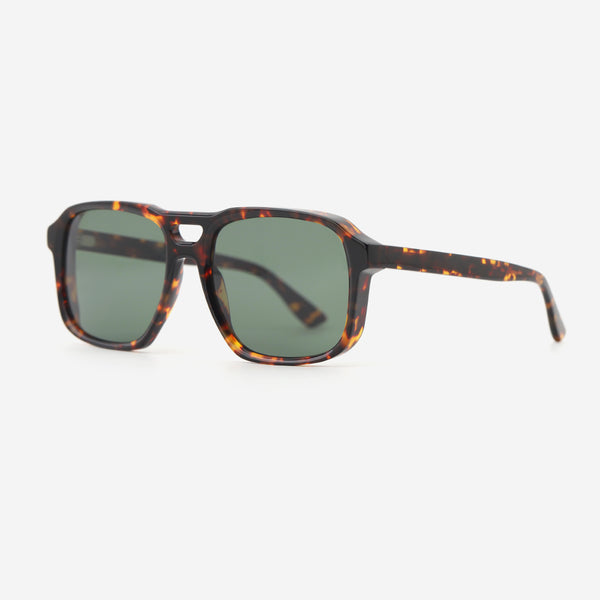 Vintage Aviator Acetat Unisex Sunglasses 25A8243