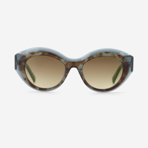 Trendy Cat Eye Acetat Women's Sunglasses 25A8246