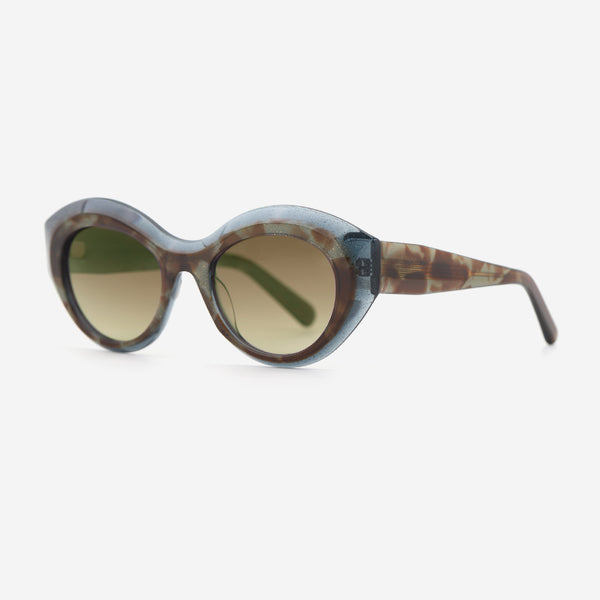 Trendy Cat Eye Acetat Women's Sunglasses 25A8246