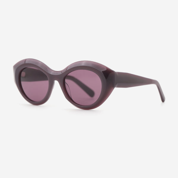 Trendy Cat Eye Acetat Women's Sunglasses 25A8246