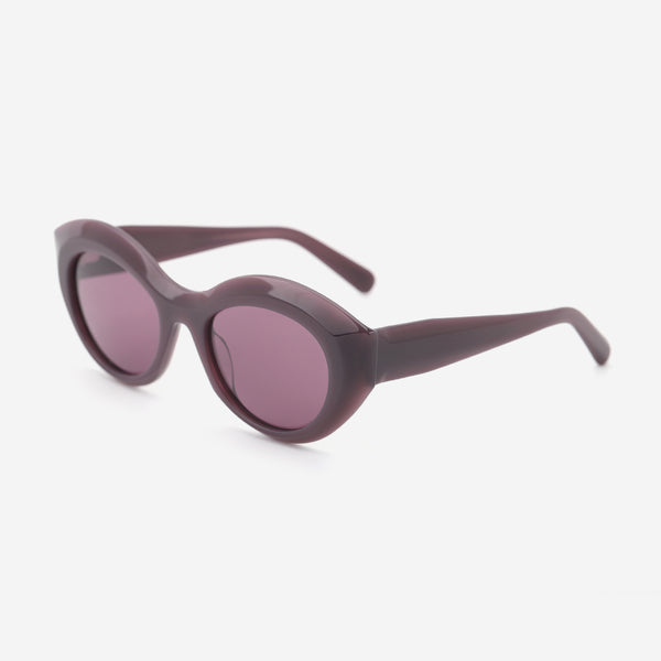 Trendy Cat Eye Acetat Women's Sunglasses 25A8246