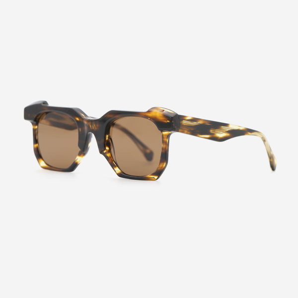 Trendy Polygon Acetat Unisex Sunglasses 25A8252