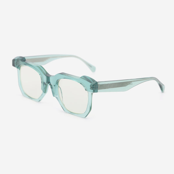 Trendy Polygon Acetat Unisex Sunglasses 25A8252