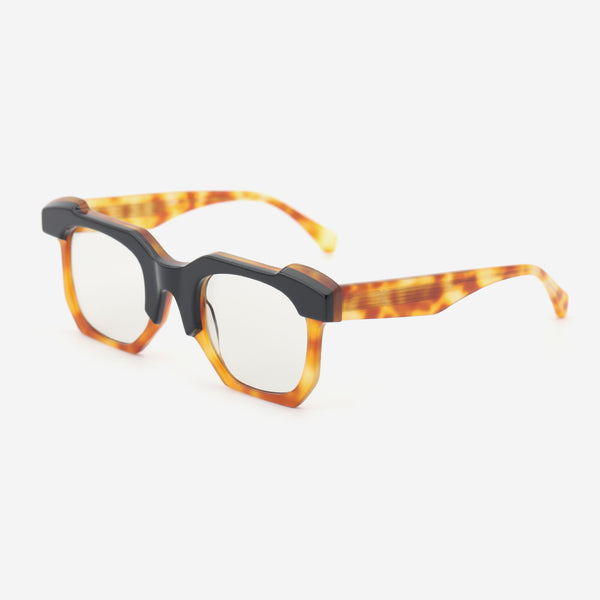 Trendy Polygon Acetat Unisex Sunglasses 25A8252