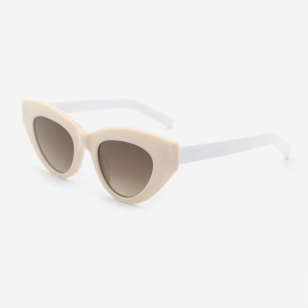 Retro Cat Eye Acetat Female Sunglasses 25A8255