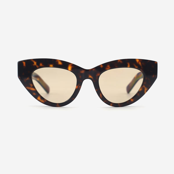 Retro Cat Eye Acetat Female Sunglasses 25A8255