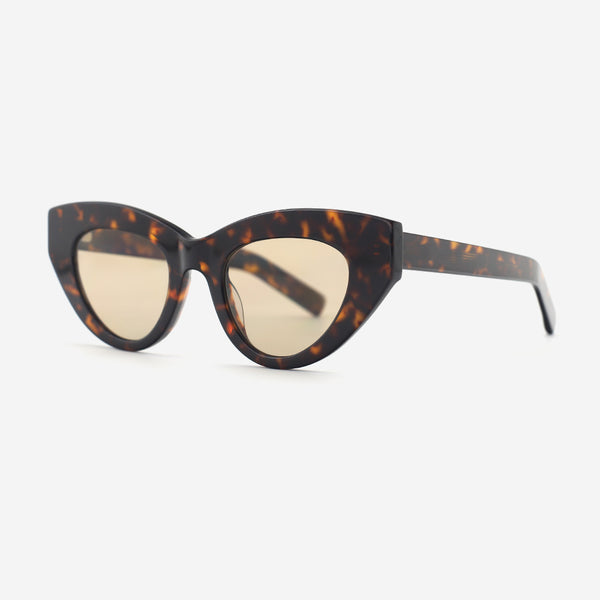 Retro Cat Eye Acetat Female Sunglasses 25A8255