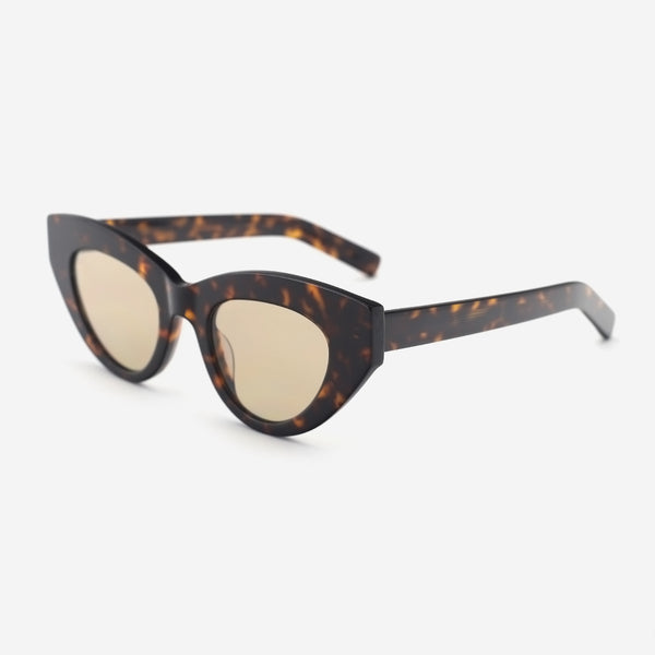 Retro Cat Eye Acetat Female Sunglasses 25A8255