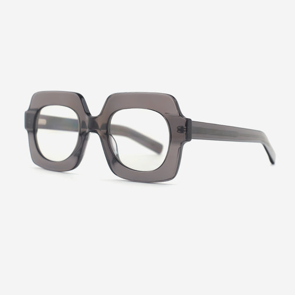 Retro Square Acetat Unsiex Sunglasses 25A8256