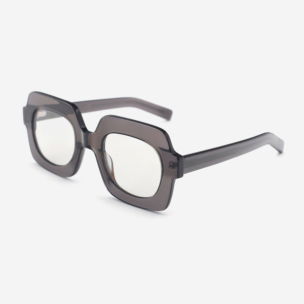 Retro Square Acetat Unsiex Sunglasses 25A8256