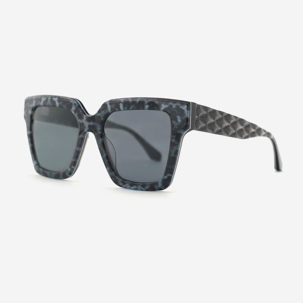 Unique Square Acetat Unsiex Sunglasses 25A8259