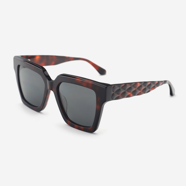Unique Square Acetat Unsiex Sunglasses 25A8259