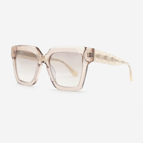 Unique Square Acetat Unsiex Sunglasses 25A8259