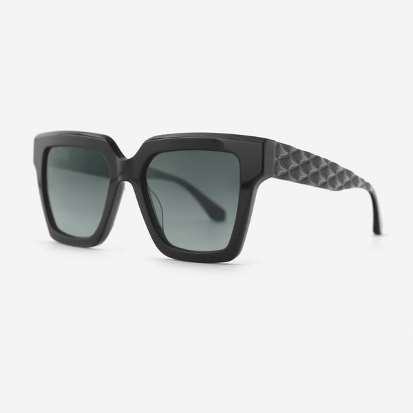 Unique Square Acetat Unsiex Sunglasses 25A8259