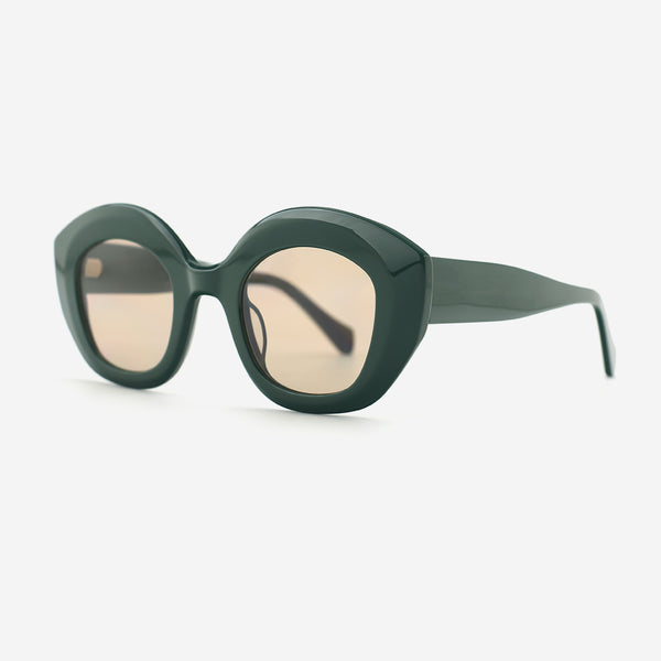Retro Cat Eye Acetat Female Sunglasses 25A8260