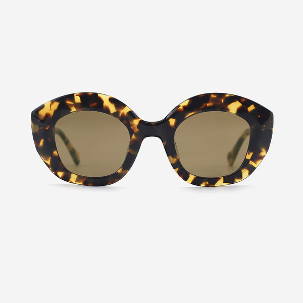 Retro Cat Eye Acetat Female Sunglasses 25A8260