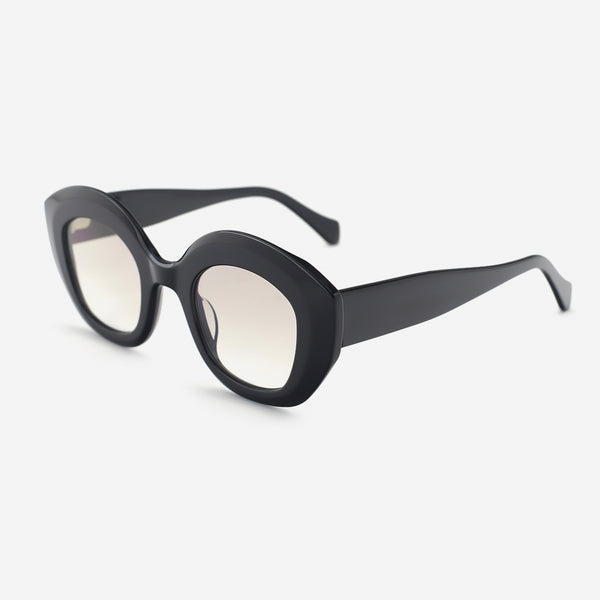 Retro Cat Eye Acetat Female Sunglasses 25A8260