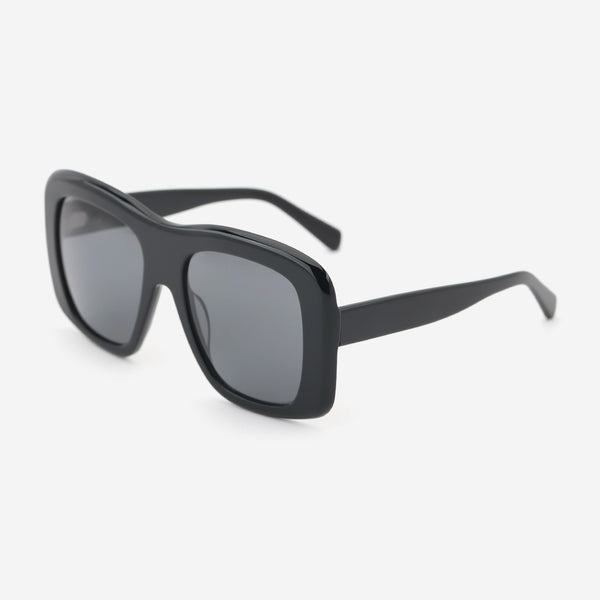 Retro Square Oversize Acetat Women's Sunglasses 25A8262