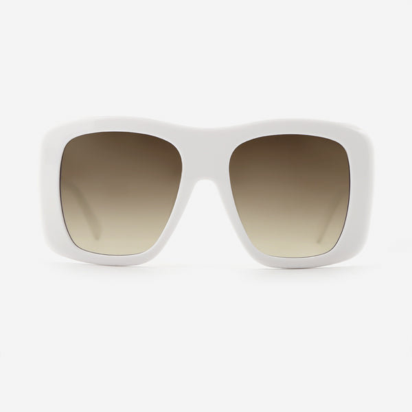 Retro Square Oversize Acetat Women's Sunglasses 25A8262