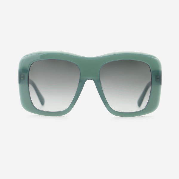 Retro Square Oversize Acetat Women's Sunglasses 25A8262