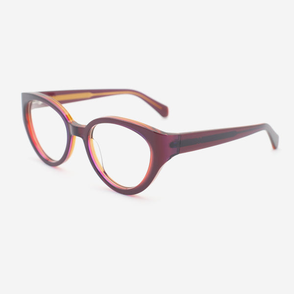 Cat Eye Acetate Female Optical Frames 26A3005