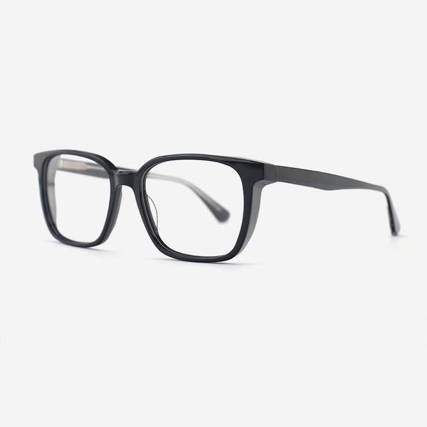 Minimalist Square Acetate Unisex Optical Frames 26A3007