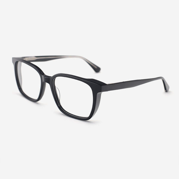 Minimalist Square Acetate Unisex Optical Frames 26A3007