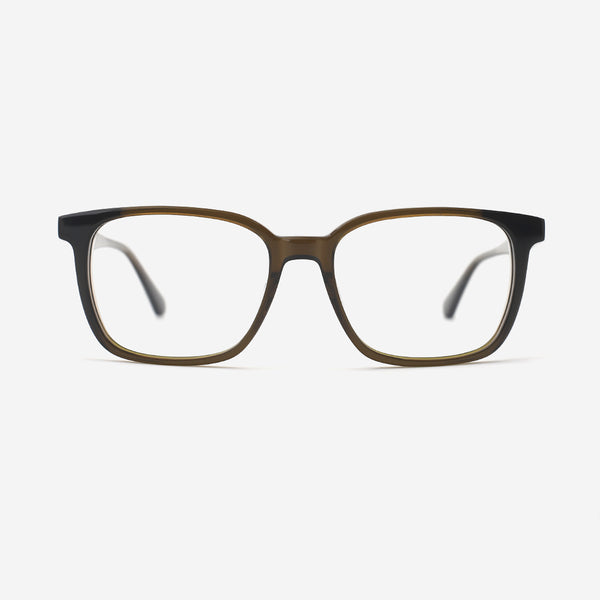 Minimalist Square Acetate Unisex Optical Frames 26A3007