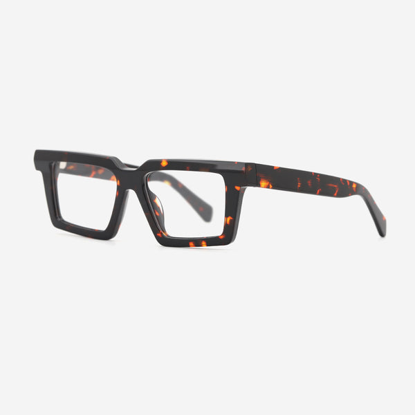 Rectangular Acetate Unisex Optical Frames 26A3009
