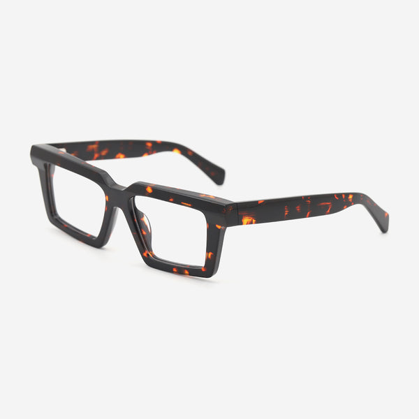 Rectangular Acetate Unisex Optical Frames 26A3009