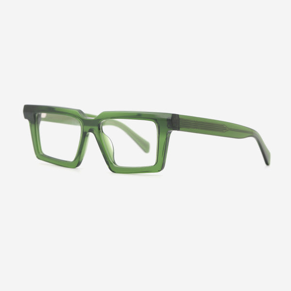 Rectangular Acetate Unisex Optical Frames 26A3009