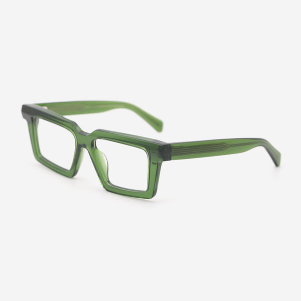 Rectangular Acetate Unisex Optical Frames 26A3009