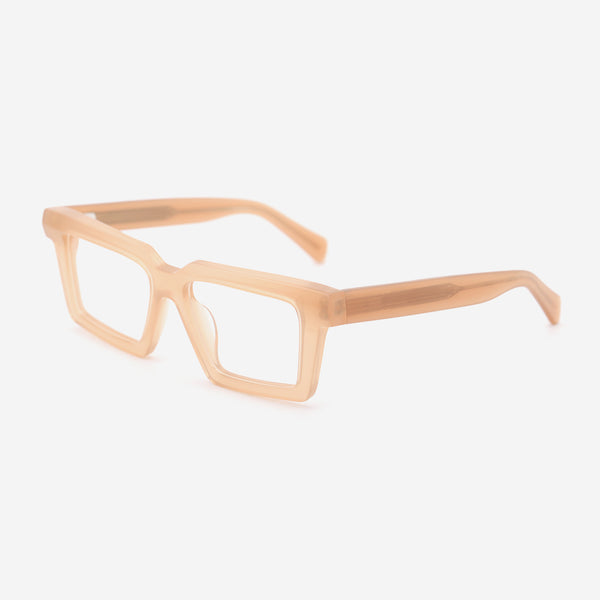 Rectangular Acetate Unisex Optical Frames 26A3009