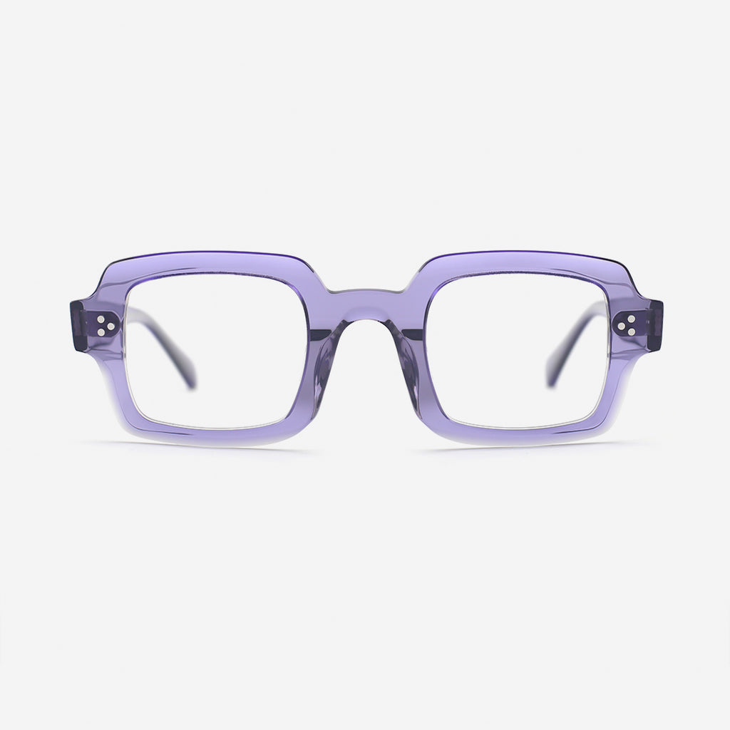 Retro Square Acetate Unisex Optical Frames 26A3013