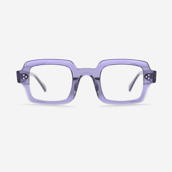 Retro Square Acetate Unisex Optical Frames 26A3013