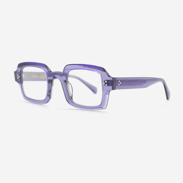 Retro Square Acetate Unisex Optical Frames 26A3013