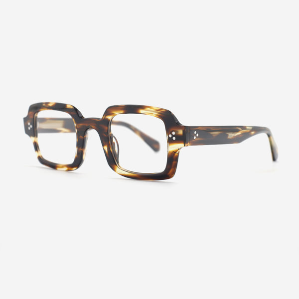 Retro Square Acetate Unisex Optical Frames 26A3013
