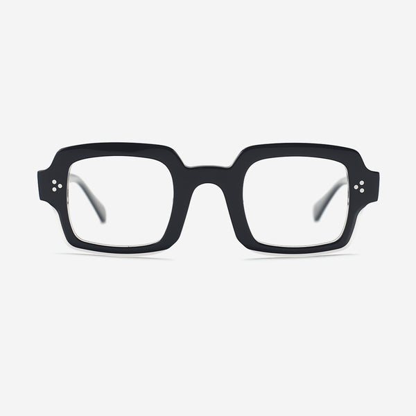 Retro Square Acetate Unisex Optical Frames 26A3013