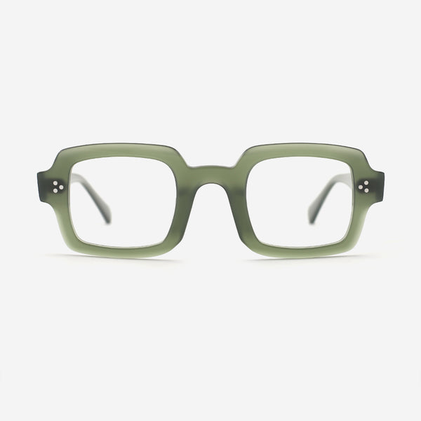 Retro Square Acetate Unisex Optical Frames 26A3013