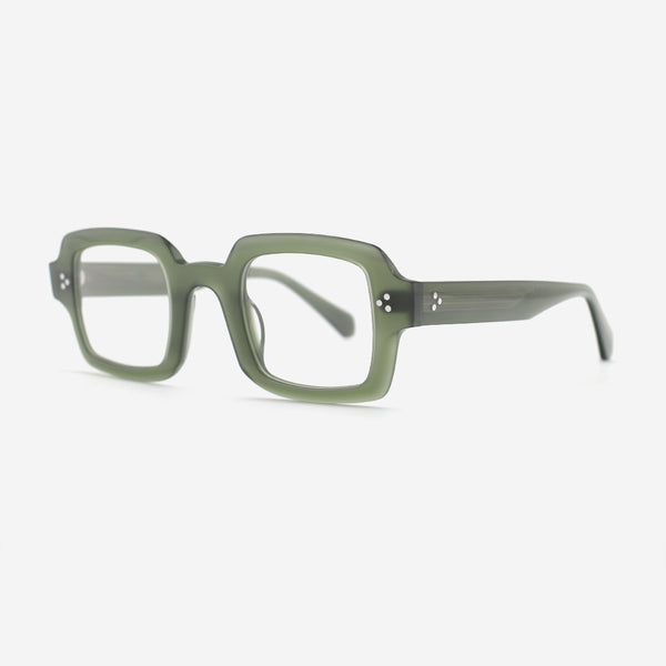 Retro Square Acetate Unisex Optical Frames 26A3013