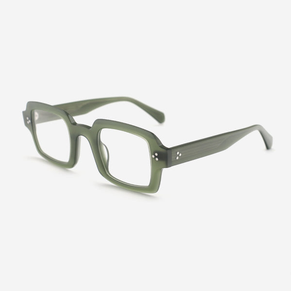 Retro Square Acetate Unisex Optical Frames 26A3013