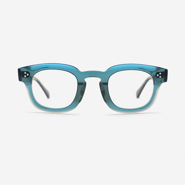 Retro Square Acetate Unisex Optical Frames 26A3014