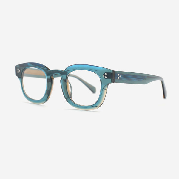 Retro Square Acetate Unisex Optical Frames 26A3014