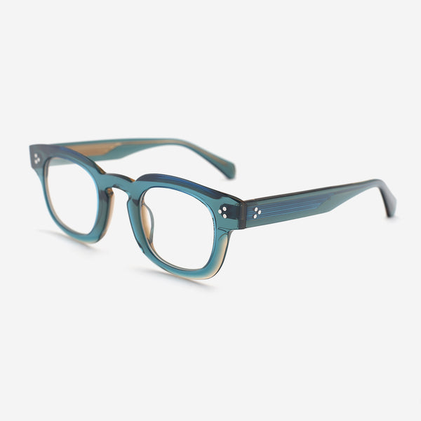 Retro Square Acetate Unisex Optical Frames 26A3014