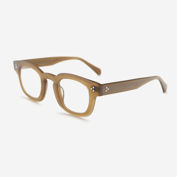 Retro Square Acetate Unisex Optical Frames 26A3014