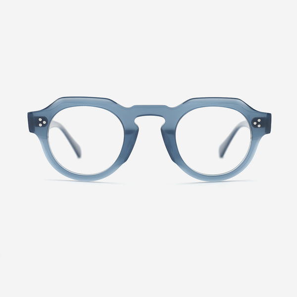 Retro Polygon Acetate Unisex Optical Frames 26A3015