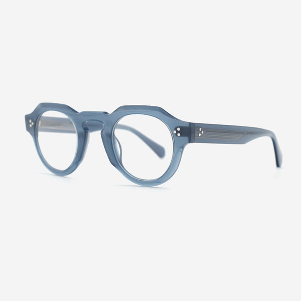 Retro Polygon Acetate Unisex Optical Frames 26A3015