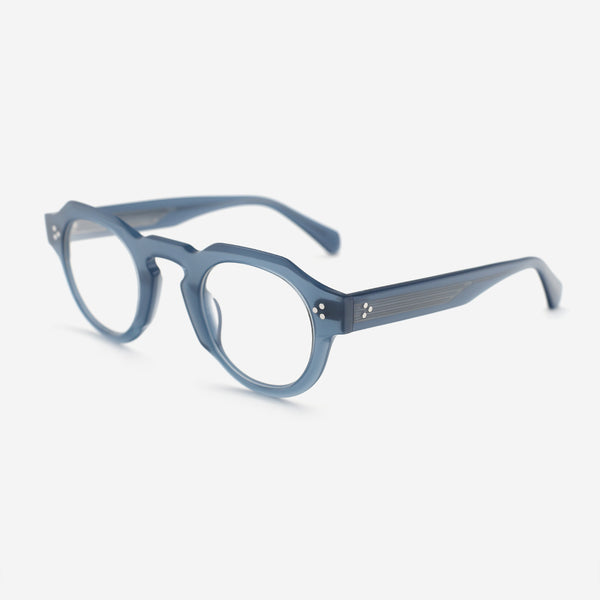 Retro Polygon Acetate Unisex Optical Frames 26A3015