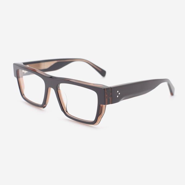 Rectangle Acetate Unisex Optical Frames 26A3018