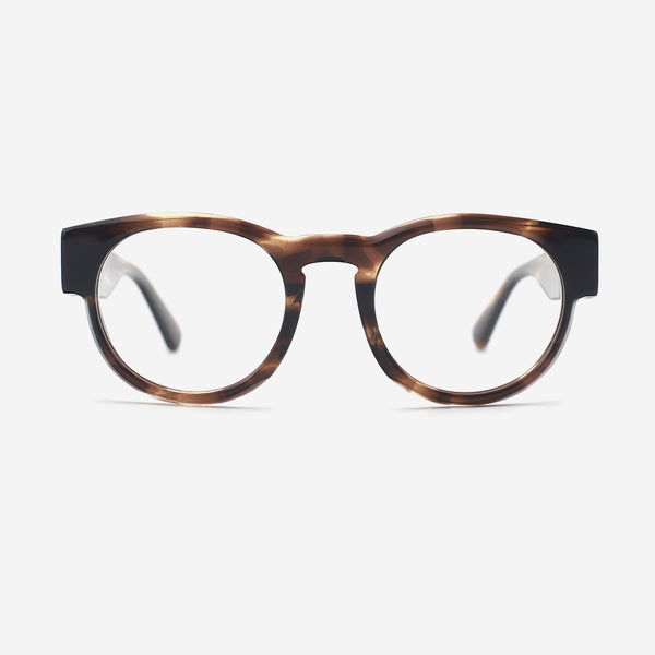 Retro Round Acetate Unisex Optical Frames 26A3019
